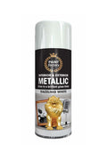 Paint Factory Metallic Interior & Exterior Spray Paint Dazzling White 200ml 9818
