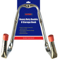 Heavy Duty Double U Storage Hook Galvanised Steel 25cm 3152