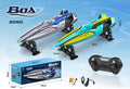 4D-S1 Rechargeable R/C Speed Boat W/ Lights, Speed Gear &amp; More!
