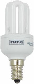 Status Mini Stick Light Bulb 7W 385 Lumen E14 Small Screw Cap 4131