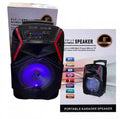 QTY-895 Wireless 8" Speaker Bluetooth Radio Aux, and Mic