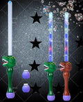 0505-288-9 Dinosaur Bubble Maker Light Up (Green &amp; Red)