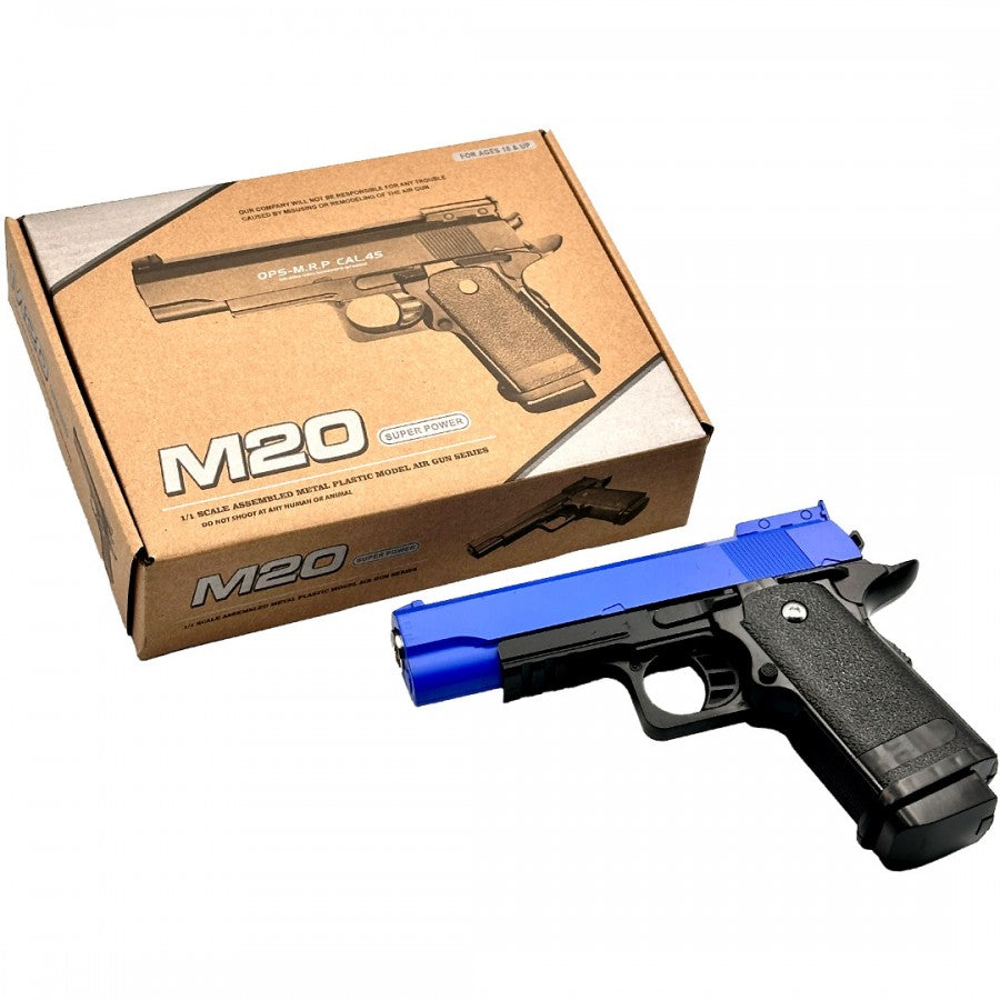 M20 BB Gun Glock (Black &amp; Blue)