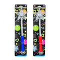 CL-05B STAR SHAPE LIGHT UP WAND ON CARD