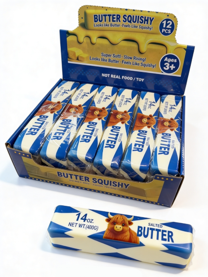 SCC-2149-B Highland Cow Scotland Butter 14oz
