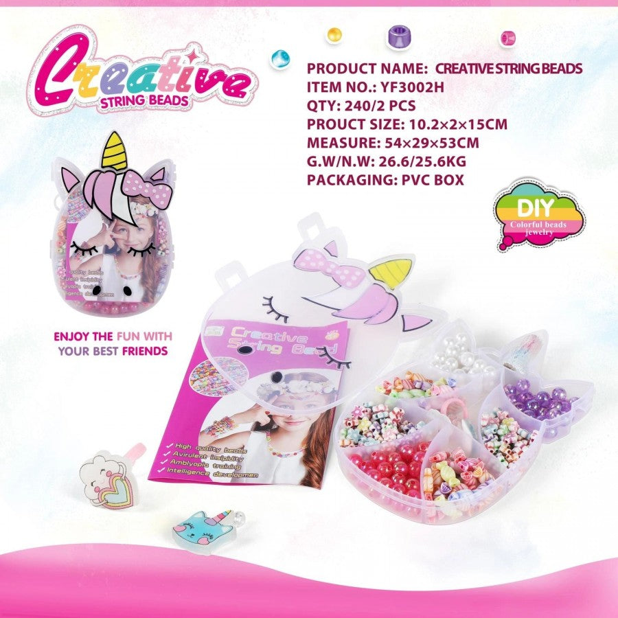3002H Beads With Accessories Butterfly Box (6 Different Bead Designs)