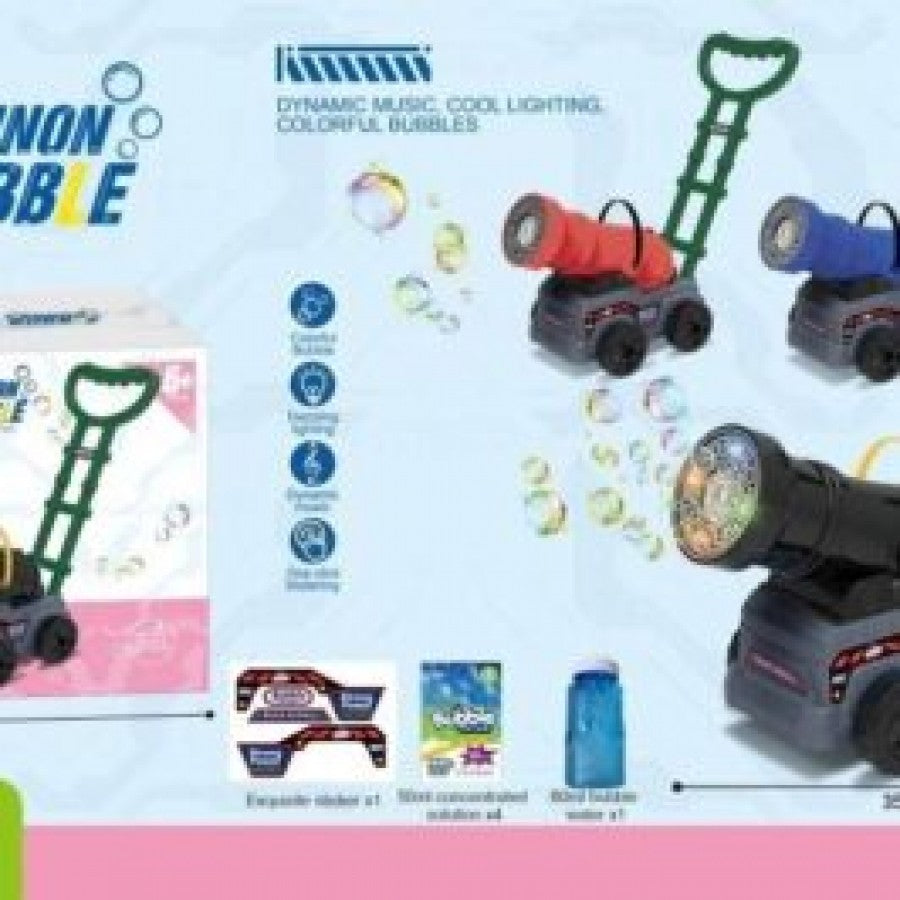 777-32A Electric Cannon Bubble Maker Pushable