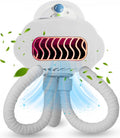 F007 Astronaut UFO Fan With Octopus Legs (White+Pink) Assorted