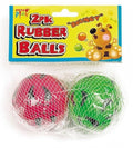 PAP1038 12 PACK RUBBER BALLS 2PK