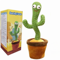 HS-359 Dancing And Singing Cactus Toy, Repeats Whatever You Say Gt-301