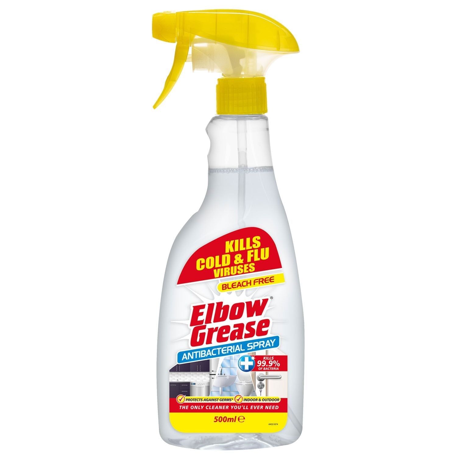 EG66 Elbow Grease Anti-Bacterial Spray 500ml (Pack of 8)