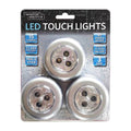 LED Touch Lights 15 Lumens 3Pcs Essential Electrics 2731