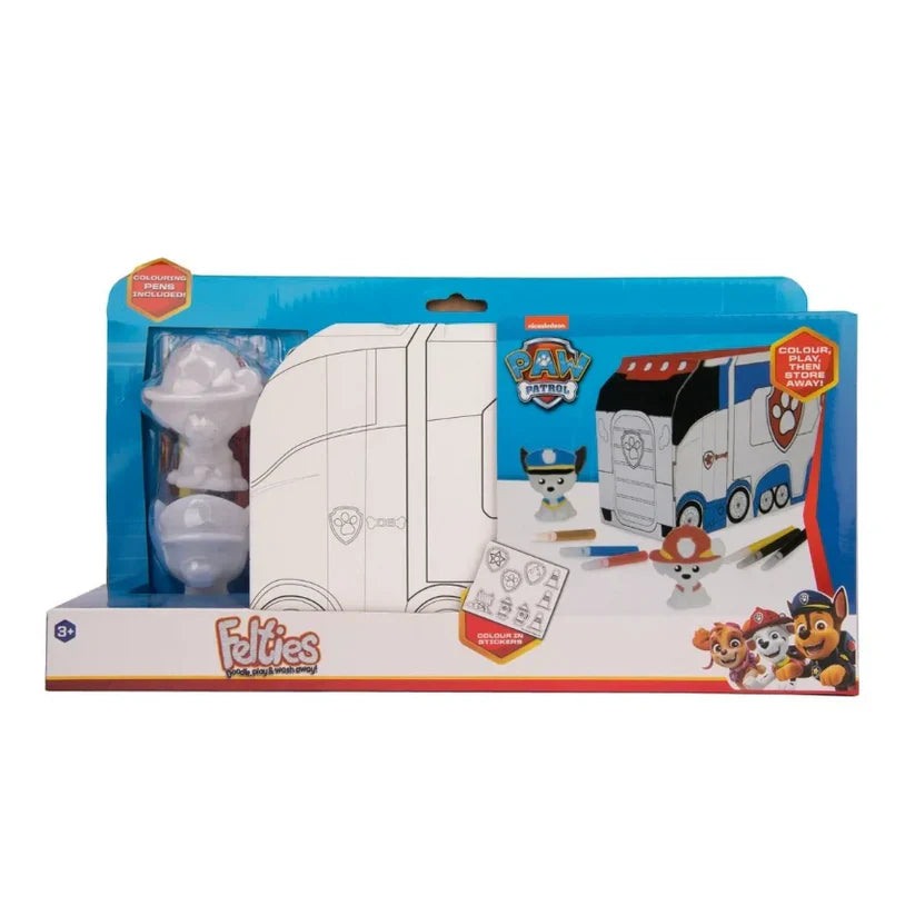 PWP20-4769 Paw Patrol Felties Colour in Stickers