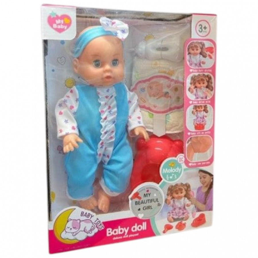 MY006-8 Baby Doll With Sound & Accessories