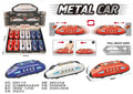 KZ957-110 Pull-Back Metal Train – Durable Die-Cast Toy Vehicle with Dual Collision Feature