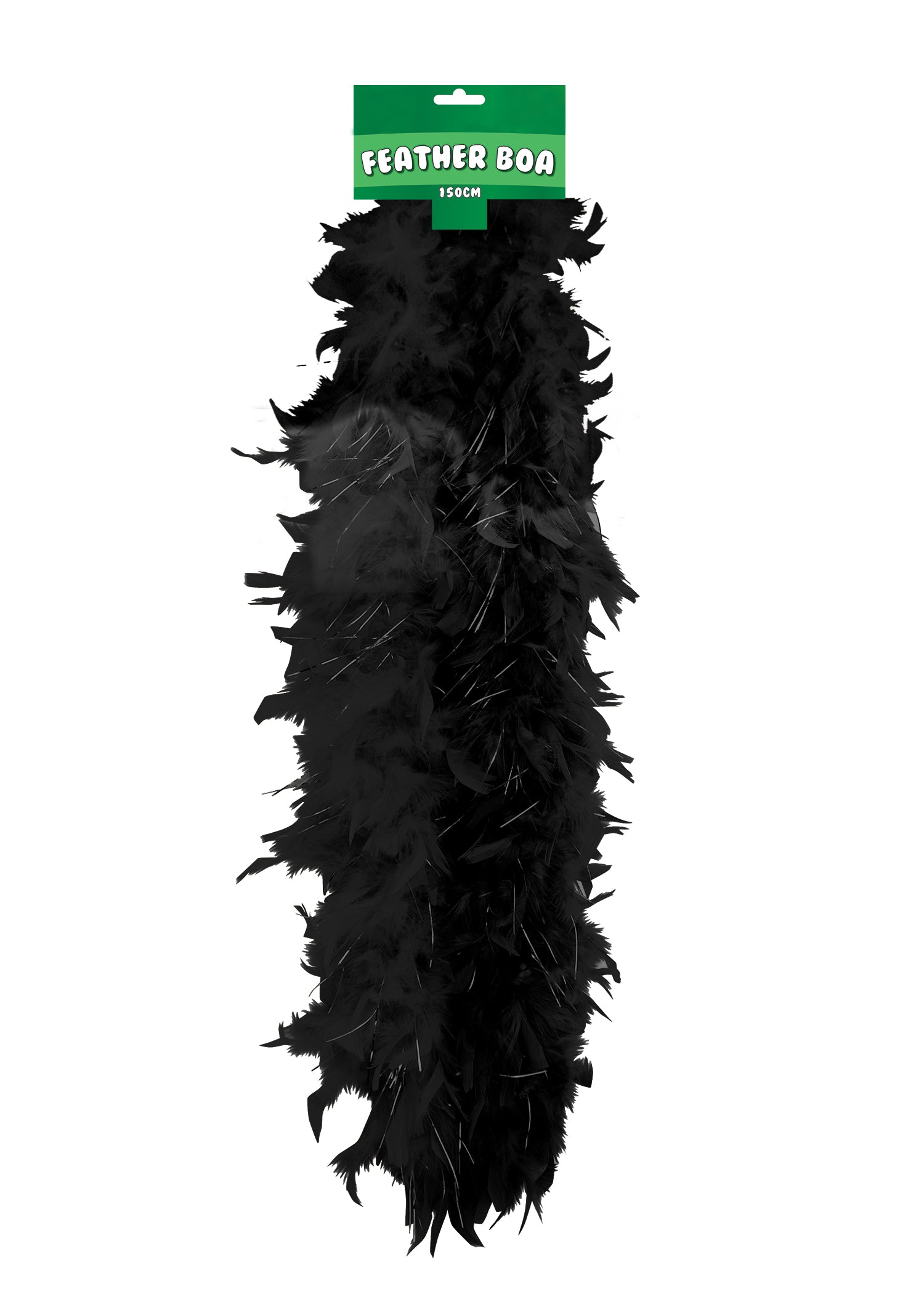 Wickedfun Feather Boa 150cm Black