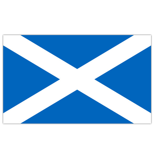 Flag St Andrew Cross (5feet X 3feet)