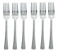 Stainless Steel Kitchen Forks 17 cm Pack of 6 4048 A