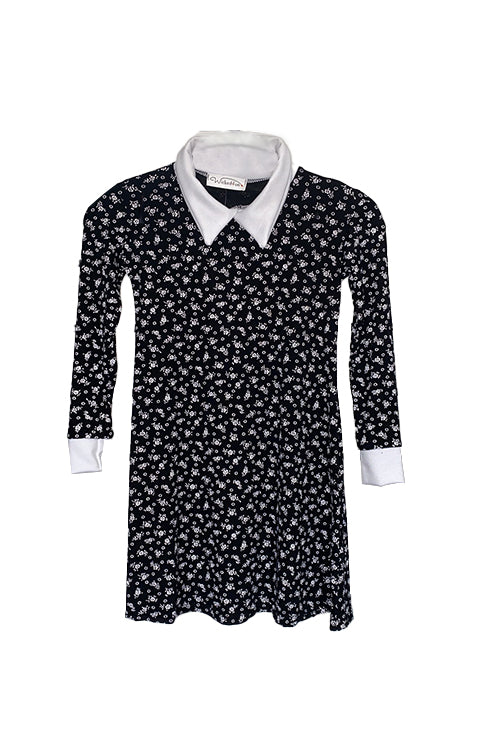 Wickedfun Gothic School Girl Pattern Swing Dress