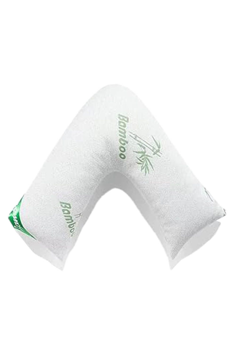 V Shape Bamboo Memory Foam Pillow