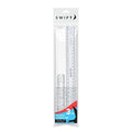 Stationery School Plastic Ruler and Stencil Set of 3 P2384