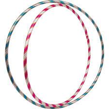 Multicolour Glitter Hula Hoop Fitness Exercise Game Workout Activity 65cm 0734 H65