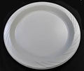 9" Disposable Plastic Plate Pack of 12 MX8002 A