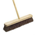 30" Hard Bassine Garden Wooden Broom Brush SK28384 B30H (Big Parcel rate)