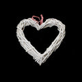Garden Decoration Straw Heart 20 cm 3553