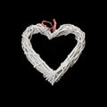 Garden Decoration Straw Heart 14 cm 3552