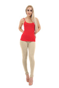 Crazy Chick Adult Nude full length cotton legging