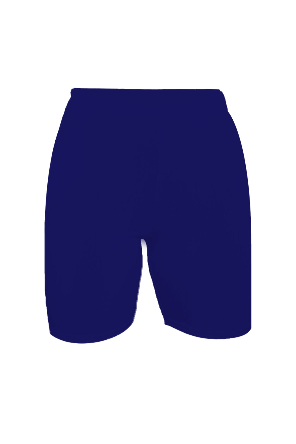 Crazy Chick Adult Navy Cotton Cycling Shorts
