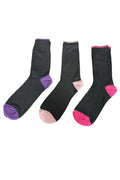 Active Star Ladies Socks Multi-colour Heel