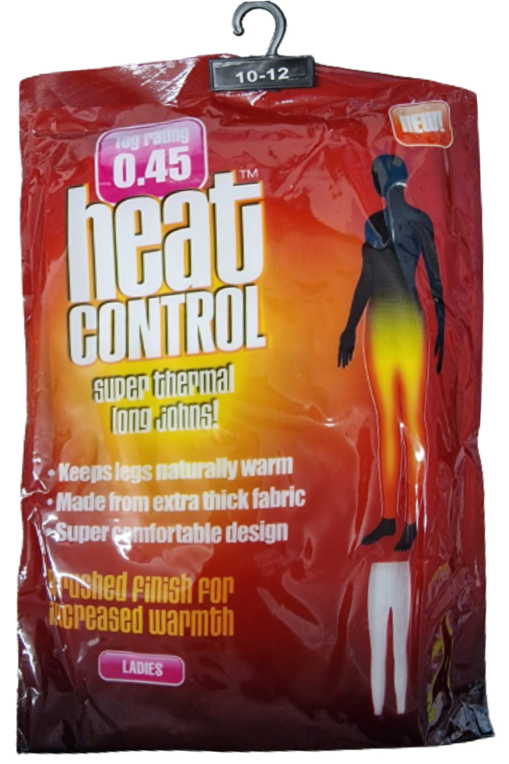 Ladies White Heat Control Thermal Long Johns