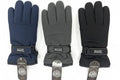 Active Star Mens Fleece Insulated Gloves With PU Palm (1 Pair)