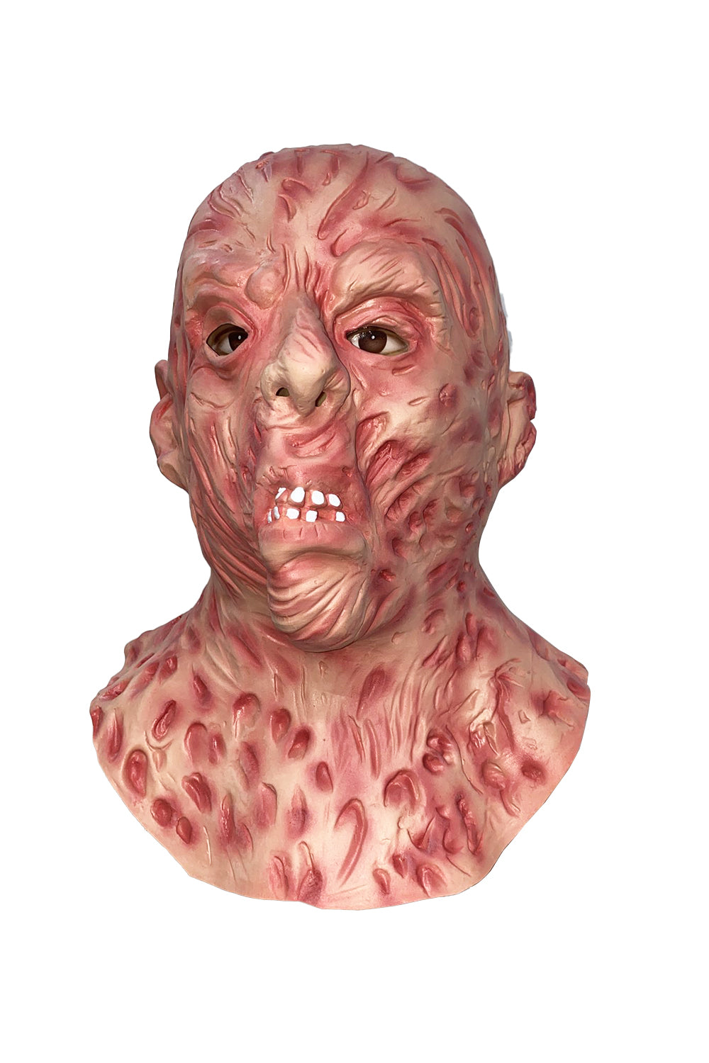 Wickedfun Men Scary Burnt Halloween Full Mask