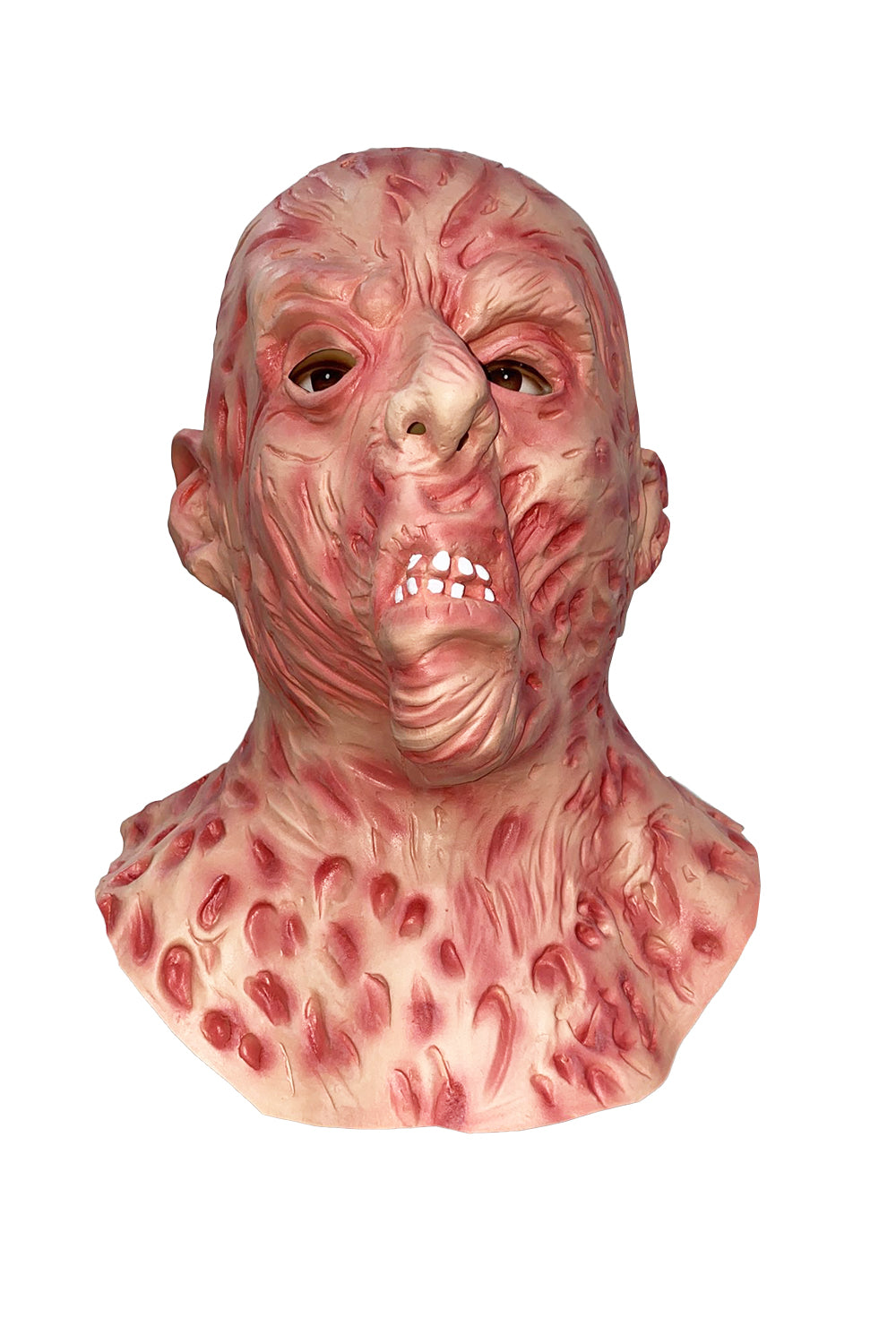 Wickedfun Men Scary Burnt Halloween Full Mask