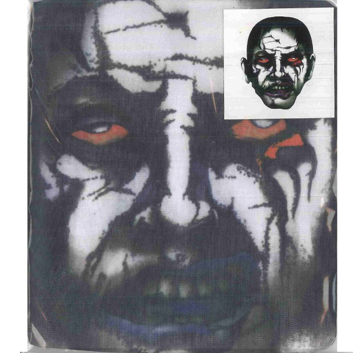 Wickedfun Mesh Mask White Zombie