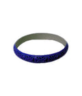 Blue Carved Bangles
