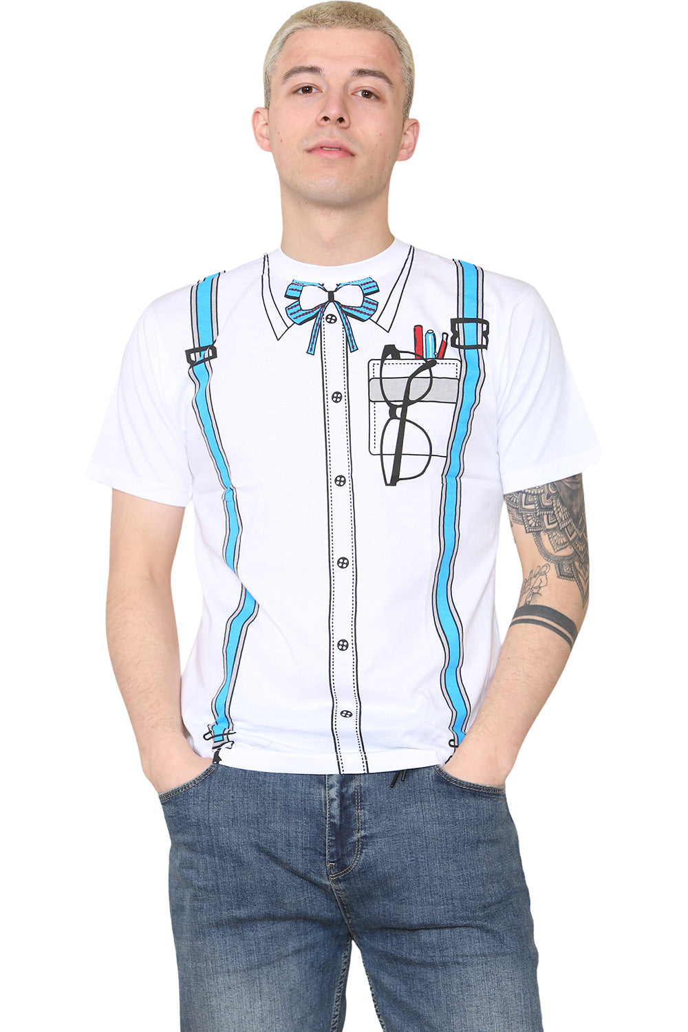 Wickedfun Nerd Printed TShirt