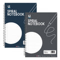 Spiral Writing Notebook Pad 28 x 20cm Assorted Colours P1016
