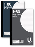 Duplicate Invoice Book Numbers Letters Shop Receipt 1-70 Pages P1019 A