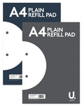 A4 Plain Refill Pad 29.7 x 21 x 0.5 cm Assorted Colours P1029