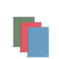 A6 Hardback Notebook Colour 2pk Assorted Colours P1103