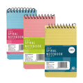 Spiral Notebook 5" x 3" Pack of 5 Assorted Colours P1108