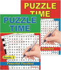 Childrens Fun Puzzle Time Book Homeschool Golden Time Puzzle Play Book 152 Pages A4 P2100