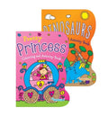 Princess / Dinosaurs Colouring Book Assorted Designs P2191