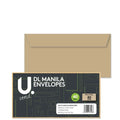 DL Manila Envelopes 16 x 12 cm Pack of 40 P2205