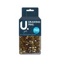 Stationery Office Metal Drawing Pins 150pk P2346