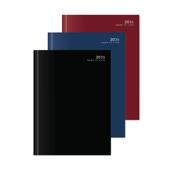 A4 Classic Diary 2026 Assorted Colours P2510